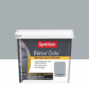 Peinture SYNTILOR, Gris clair, 0.75 l
