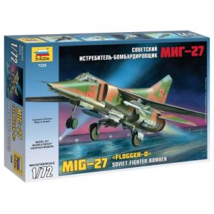 Zvezda 7228 - Maquette avion militaire Soviet Fighter MiG-27