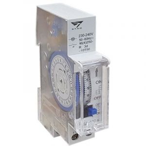 Smt961c Imo - Horloge Modulaire Journali&egrave;re 24h Analogique - 220vac - Plage De 15min - 1 Module