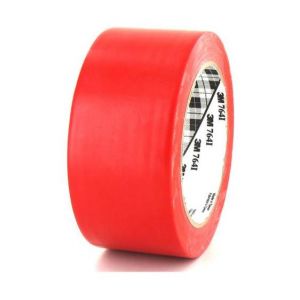 Ruban adhésif vinyle 3M 764 rouge 50mm