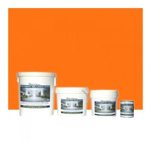 Matpro Peinture laque epoxy Sol et Mur - 1 Kg - Orange