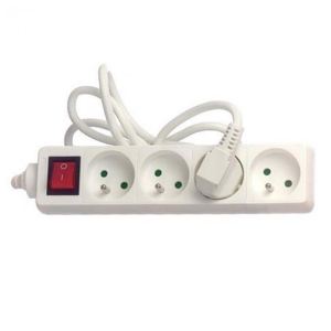 Electraline Multiprise 4 prises 16A avec interrupteur