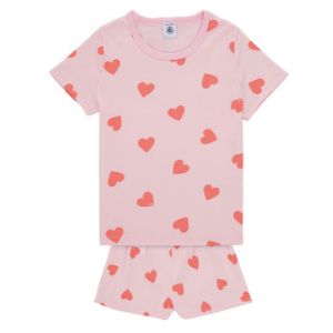 Petit Bateau Pyjamas / Chemises de nuit PYJACOURT Rose - Taille 6 ans,8 ans,10 ans,12 ans