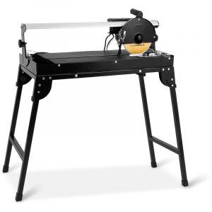 Eberth Machina découper Coupe-carrelage (620mm longueur de coupe, 800 Watt puissance, électrique, pivotant en continu jusqu'à 45°)