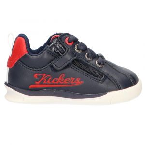 Kickers Sneakers basses Synth&eacute;tique Chicago Bb Bleu