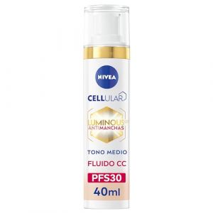 Nivea Luminous630 Spf30 Tono Medio Fluido com Cor Antimanchas