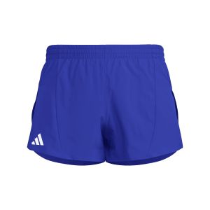 Adidas Short Adizero Essentials Running Split bleu électrique - XS