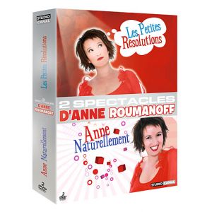 Coffret Anne Roumanoff - Les petites résolutions d'Anne Roumanoff + Anne naturellement