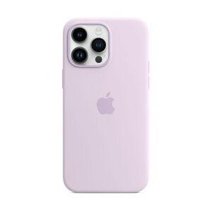 Apple Coque iPhone 14 Pro Max Silicone MagSafe - Lilas