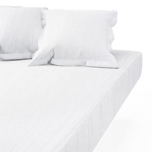 Image de Drap housse Gaz de coton - Blanc TERTIO
