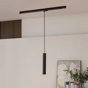 Led à intensité variable 'Ejona' en aluminium pour couloir - noir