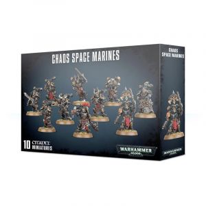 Games Workshop Jeu de figurine CHAOS SPACE MARINES Legionnaires 43-06 Extension de jeux de figurines - 99120102098