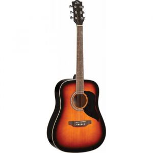 Eko RANGER6-BWN - Guitare acoustique Ranger 6 - Brown Sunburst