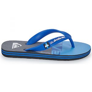 Quiksilver Tongs enfant MOLOKAI PANEL YOUTH - Couleur 36,37,38,39,28,29,30,31,32,33,34,35 - Taille Bleu