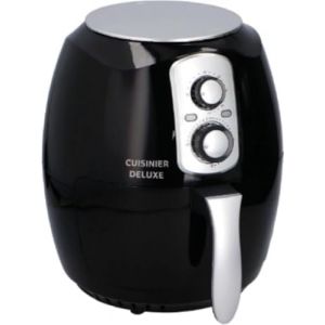 Cuisinier exclusive Deluxe Airfryer - 3.6L - 80 à 200 °C - Minuterie jusqu'à 60 Min - 1400W