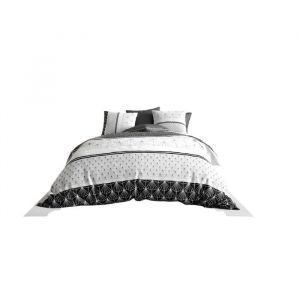 Housse couette + 2 taies 260 x 240 cm Art moderne graphique