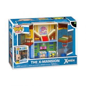 Funko Bitty Pop! Bitty Boxes: X-Men - Xavier's School Playset avec 2-0,9 Pouce (2,2 Cm) minuscules Mini Figurines - Marvel: X-Men - Vitrine D'exposition de Collection - Id&eacute;e Cadeau