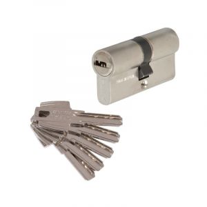 Tesa T6553030N Cylindre Surete Cle Reversible T60 30X30 Nickele 3 Cles 6