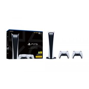 Sony 5 825gb Digital Edition With 2 Controller Dualsense White