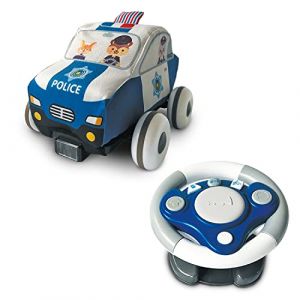 Mondo 63736 Polizia Toys - Machine de police Soft Sponge, lavable, t&eacute;l&eacute;commande incluse, 18 MIDIS-63736, multicolore