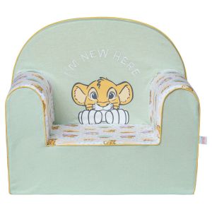 Babycalin Fauteuil bébé en mousse déhoussable - Roi Lion Cosy Time