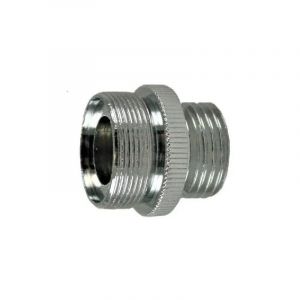 Raccord adaptateur robinet 24x100 mâle à 15x21 mâle