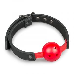 Image de Gagged Ball avec balle rouge - EasyToys Fetish Collection