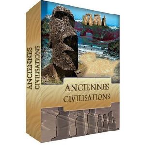 Coffret Anciennes Civilisations - Les lignes de Nasca + L'Enigme de Stonehenge + Les Géants de l'île de Pâques + L'Atlantide