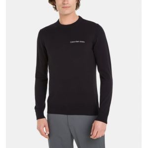 Calvin Klein Pull droit en coton signature
