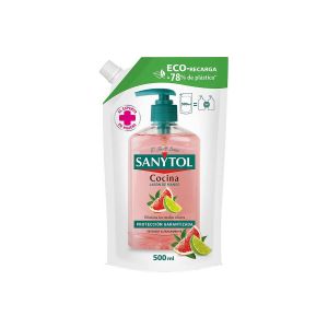 Sanytol Recambio jabón antibacteriano cocina Eco 500 ml