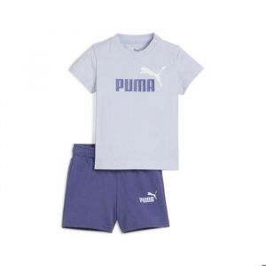 Image de Puma MINICATS ESS Tee and Shorts Set INF, Costumes tricot&eacute;s Mixte b&eacute;b&eacute;, Cool Weather,