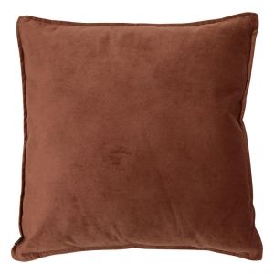 Coussin Lilou 55x55cm - Marron tonka