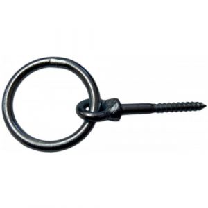 Pramac Anneau d'&eacute;curie &agrave; vis - acier zingu&eacute; blanc - 12 x 100 mm