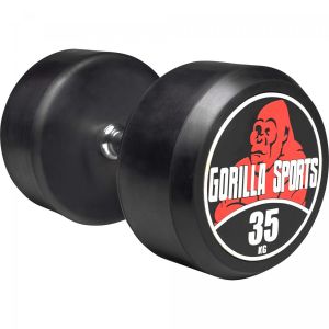 Image de Gorilla Sports 35 kg Dumbbell haltère poids