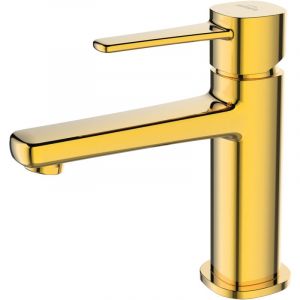 Invena Robinet Salle De Bain Mitigeur Lavabo Or Monocommande Glamour