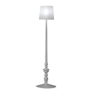 Karman Lampe Murale Applique Al&igrave; E Bab&agrave; H 150 Cm (Blanc Brillant - C&eacute;ramique Et Lin)