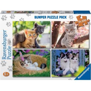 Ravensburger 4 Puzzles - Chatons