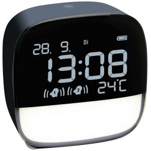 Image de TFA Dostmann 60.2034.06 &agrave; quartz R&eacute;veil bleu nuit Heures de r&eacute;veil 2