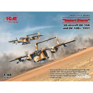 Image de ICM Maquettes avions : Desert Storm US aircraft OV-10A et OV-10D+, 1991