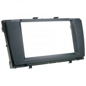 Adaptateur de façade 2-din pour toyota avensis 2009 > noir