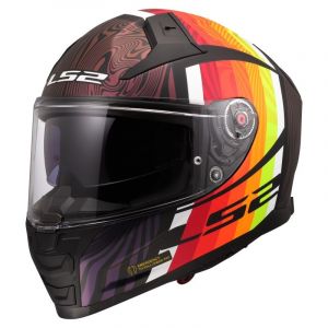 Ls2 Casque Moto Intégral Vector II Freedom Black Chameleon, XS