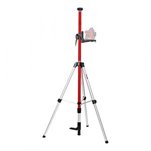 Stier - Tige télescopique pour laser à lignes croisées de 360 cm, appareils de mesure laser et accessoires, 20 à 365 cm de hauteur, support