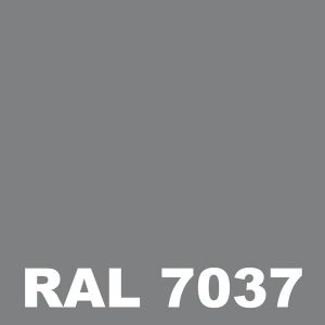 Peinture Fer Monocouche - Metaltop - Gris poussière - RAL 7037 - Bombe 400mL