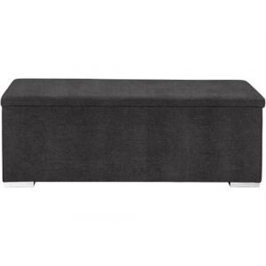 UB DESIGN Bout de lit Coffre Chest en Thor 19 Anthracite