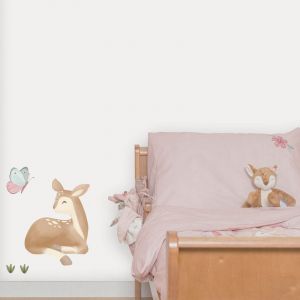 Little dutch Stickers muraux Vintage Fairy Garden 3 x 21 x 30cm Multicolore