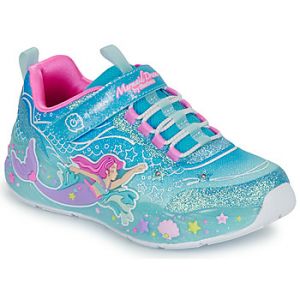 Skechers Baskets basses enfant S-LIGHT: MERMAID DREAMS Bleu - Taille 27,28,29,30,31,32,33,34