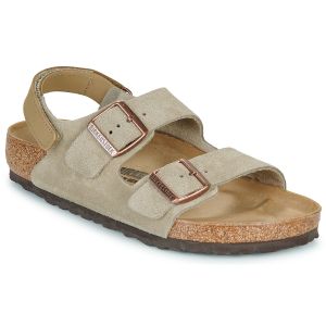 Birkenstock Sandales enfant Milano AS Kids LEVE Taupe Beige - Taille 37,38,39
