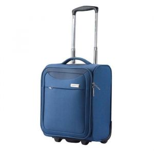 CarryOn Air Valise Cabine XS Underseat Souple 40cm - Valise Sous Le Siege 23 litres Bleu