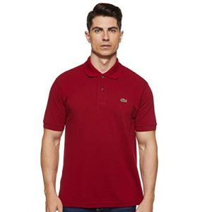 Lacoste Basic, taille L, homme, bordeaux