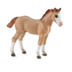 Collecta Figure de Jeu Quarter Poulain 10 cm Brun